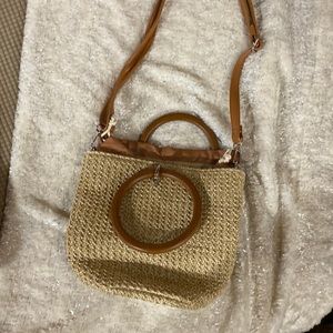 Woven Bucket Bag